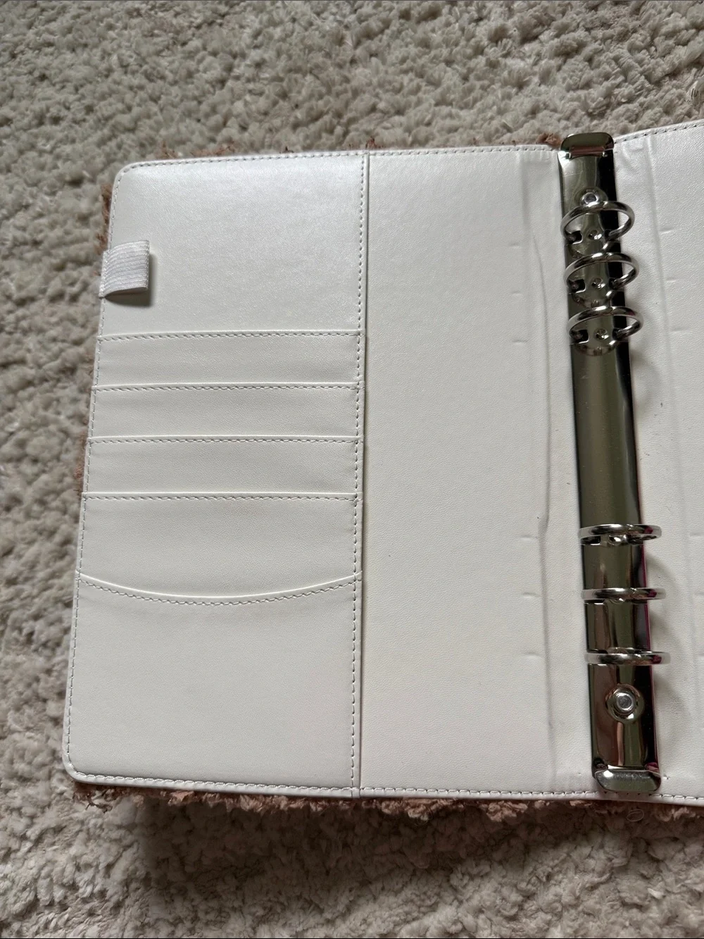 Handmade Cozy Fuzzy Journal Cover with Bow Charm - Taupe